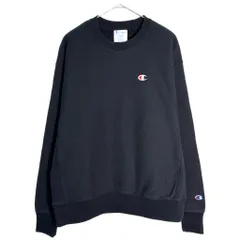 Champion チャンピオン REVERSE WEAVE リバースウィーブ スウェット ブラック(メンズ LARGE)中古 古着 X9768