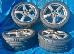 RAYS ベルサスカンピオナート 17インチ ホイールセット 114.3/5H