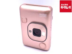 【中古】 【良品】 フジフイルム ハイブリッド インスタントカメラ instax mini LiPlay ブラッシュゴールド