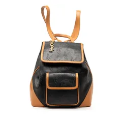 サンローラン YSLロゴ モノグラム リュック バックパック ブラック ブラウン レザー レディース SAINT LAURENT【228-66911】のサムネイル