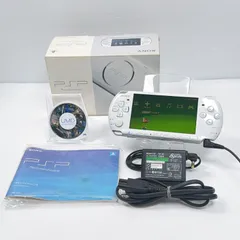 PSP 3000 パールホワイト 遊べるセット 良品 動作確認済み FW6.60 前期型モデル ソニー プレイステーション ポータブル SONY PlayStation Portable psp 管理番号M1778