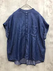 Simplicite シンプリシテェ デニム調 セルロース シャツ sizeF/ブルー ■◆ レディース