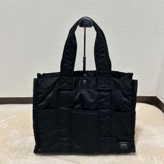 PORTER TANKER トートバッグ 新品ブラックA4収納 - メルカリ