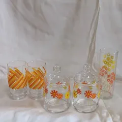 レトロポップ　アデリアキャンディポット　キャニスター　オレンジのサムネイル