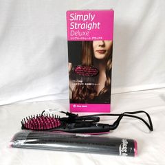 Simply Straight Deluxe ブラシヘアアイロン - メルカリ