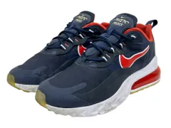 NIKE (ナイキ) AIR MAX 270 REACT エアマックス ロー スニーカー CT1280-400 26cm ネイビー メンズ/028