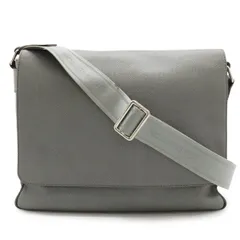 LOUIS VUITTON ルイ ヴィトン タイガ ロマンMM ショルダーバッグ メッセンジャーバッグ 斜め掛け レザー グラシエ グレー M32623