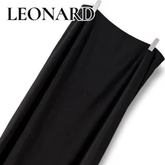 LEONARD レオナール ブラック レディース スカート ロングスカート タイトスカート フォーマル カジュアル 大人カジュアル 【サイズ76】XLサイズ相当 0001461OCのサムネイル