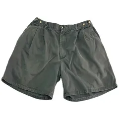 GIVENCHY ジバンシィ 2タック チノショートパンツ ブラック(メンズ W36)中古 古着 X9734のサムネイル