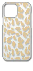 【新品未使用】iPhone13 Pro Max アイフォン13プロマックス クリア ハードケース ゼブラ柄（ベージュ）半透明透過 アニマル