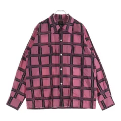 Needles (ニードルス) CLASSIC SHIRT-R/C LAWN CLOTH ローン クロス クラシック オープンカラー長袖シャツ ピンク MR179のサムネイル