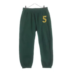 SUPREME (シュプリーム) 22AW S Logo Sweat Pants エンブロイダリーロゴ スウェットパンツ グリーンのサムネイル