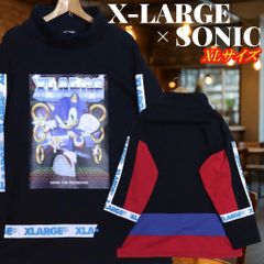 美品 X LARGE SONIC THE HEDGEHOGプルオーバースウェット - メルカリ