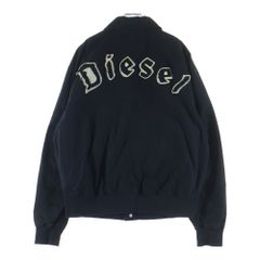 DIESEL バックロゴ スナップボタン ブルゾン - メルカリ
