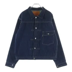 WAREHOUSE (ウェアハウス) ピンクセルヴィッチデニム デニムジャケット インディゴのサムネイル