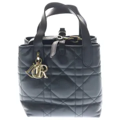 Christian Dior (クリスチャンディオール) トゥジュール バーティカル トートバック ショルダーバッグ ブラック