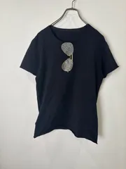 S00819｜LucienPellatFinet｜ルシアンペレフィネ｜Tシャツ｜半袖｜Black黒｜Goldゴールド刺繍｜スカル｜90S｜Y2K｜古着｜アメカジ｜USA古着｜ヴィンテージ｜ラグジュアリー｜ストリート｜ロック｜デザイナーズ｜今期トレンド｜のサムネイル