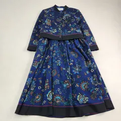 KENZO ワンピース セットアップ vintage フラワー ボタニカル ロング 希少 38サイズ M L相当のサムネイル