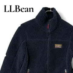 LLBean エルエルビーン ネイビー レディース アウター ジャケット 長袖 ジャンパー ブルゾン ボア フリース【Sサイズ相当】0001466OCのサムネイル