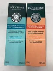 D3473 LOCCITANE ロクシタン ファイブハーブス ピュアフレッシュネスシャイニングVI 100ml／ Rインテンシヴオイル 50ml 計2点セット