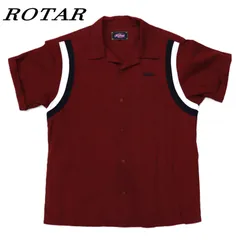 ROTAR ローター 半袖シャツ S コットン RED/レッドのサムネイル