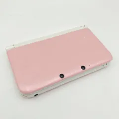 【中古】本体）【ジャンク】任天堂/Nintendo 3DSLL ピンク×ホワイト/SPR-001/※Aボタン反応×[6]