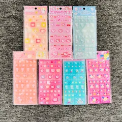 sanrio サンリオ　キティ hello kitty　タイルシール　７枚セット販売