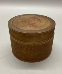 烏城彫 茶櫃 岡山県 漆器 漆工芸品 茶道具 牡丹 南天 茶煙永日香