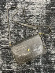 美品✨　REGALO ショルダーポシェット　クロコ型押し　レディース　ショルダーバッグ　RE-3356のサムネイル