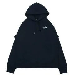 THE NORTH FACE ノースフェイス NT62348 バックスクエアロゴフーディー プルオーバー パーカー ダークネイビー系 XL【中古】