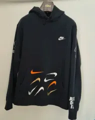 ナイキ マルチ スウッシュ フーディー Tシャツ ブラック 最高級品 希少アイテム