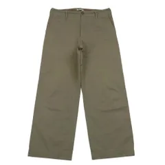 AURALEE オーラリー 19AW A9AP01CN WASHED FINX CHINO PANTS ウォッシュド フィンクス チノ パンツ トラウザー ベージュ系 グレイッシュベージュ系 4【中古】のサムネイル