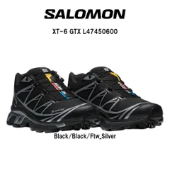 SALOMON(サロモン)スニーカー スポーツスタイル ゴアテックス ラグソール クイックレース トレラン シューズ 靴 メンズ レディース XT-6 GTX L47450600のサムネイル