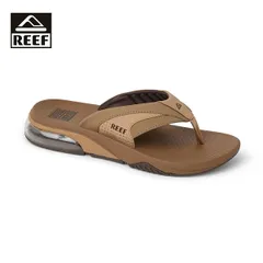 【新品】 REEF リーフ FANNING + メンズ タン 26-29cm CJ9038のサムネイル
