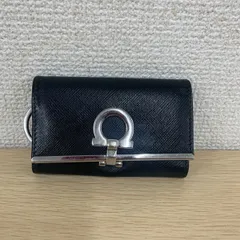 ＃２【美品】Salvatore Ferragamo サルヴァトーレフェラガモ  キーケース ブラック【装飾品・小物類1】【1】のサムネイル