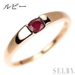 最終お値下げ】クレサンベール ルビー K18カボションカットリング 