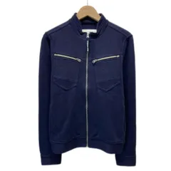 【中古】　G-STAR RAW　ジップアップスウェット　ブルゾン　アウター　裏毛　無地　胸ポケット　サイドポケット　古着　/1584のサムネイル