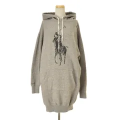 【POLORALPHLAUREN】Big Pony Oversize Fleece Hoodie Dressスウェットパーカー