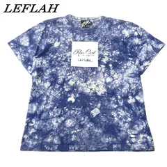 LEFLAH レフラー 半袖Tシャツ M タイダイ BLU/ブルーのサムネイル