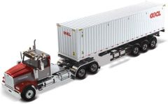 限定品1:64フレイトライナーFL86 トレーラー ミニカー - メルカリ
