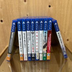 PS4ソフト11本まとめ売り PS4 】人気ソフト沢山‼️ゲームソフト11本セット まとめ売り - メルカリ