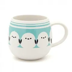 三郷陶器 シマエナガ  マグカップ(ならんで) 6832-12