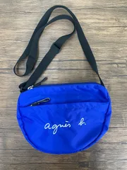 アニエスベー　ポシェット　ショルダーバッグ　レディース　青　ブルー　夏　送料無料♪