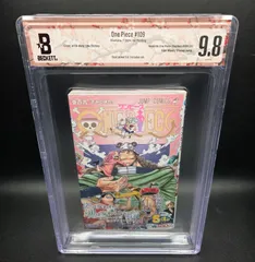BGS 9.8 ワンピース ONE PIECE 109巻 Vol.109 初版 1st Printing Beckett Graded マンガ Manga Book Comics 鑑定済 漫画 JUMP 週刊少年ジャンプ 尾田栄一郎 Oda 帯付き Obi
