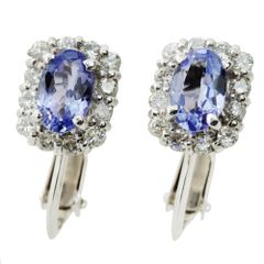 タンザナイト0.46ct ダイヤモンド 0.3ct pt850 ジュエリーマキ - メルカリ