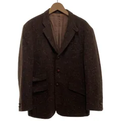 【中古】　WOOLRICH　テーラードジャケット　ウールジャケット　シングルボタン　無地　日本製　アメカジ　古着　/0143