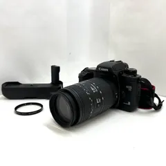 【F260403-3】　Canon EOS55 / SIGMA 70-300mm F4-5.6 DL MACRO SUPER キャノン シグマレンズセット バッテリーパック付きのサムネイル