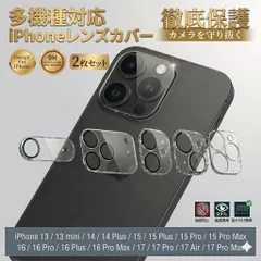 iPhone レンズ カバー 2枚 カメラ フィルム 保護 iPhone13 14 15 15Pro 15ProMax iPhone16 16Plus 16Pro 16ProMax 17 17Pro 17Promax 17Air