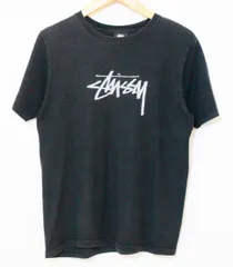 【中古】 STUSSY レディースTシャツ M STUSSY/Tシャツ/M/黒 ブラック