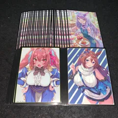No.P5611 大量 スリーブ ウマ娘 キャラスリ スーパークリーク ダイワスカーレット メジロマックイーン 各30枚 計90枚